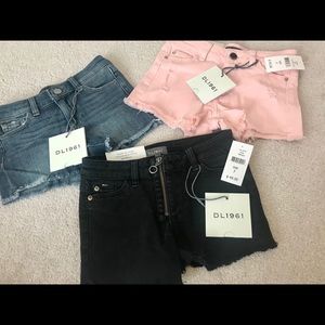 DL1961 Girls Denim Lucy Shorts Size 7
